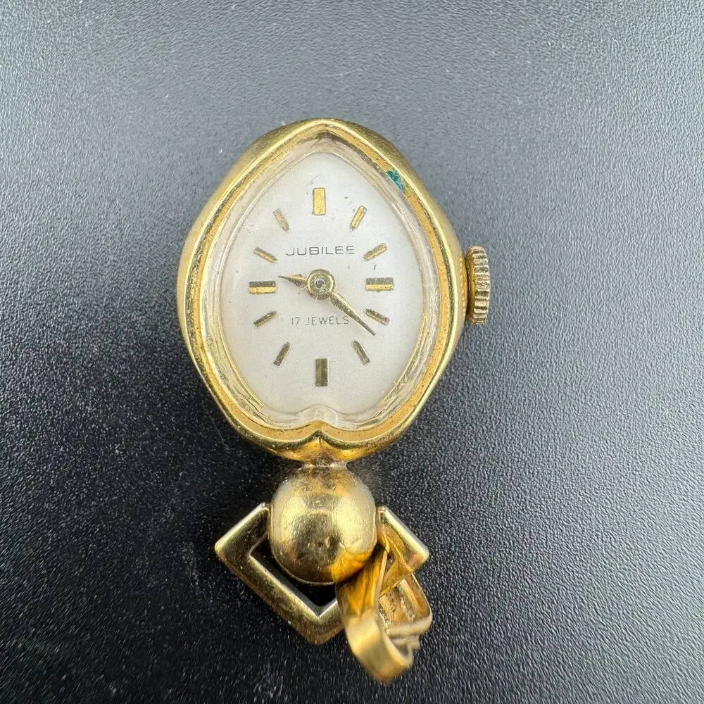 Vintage Jubilee 17 Jewel Pendant Watch Parts Repair Lot